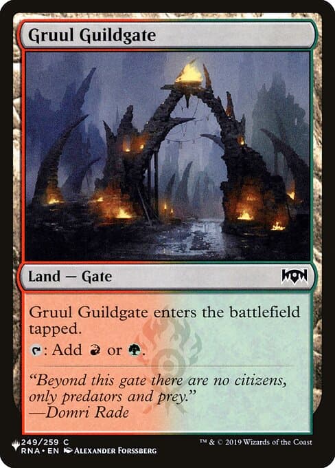 Gruul Guildgate from The List (Common)