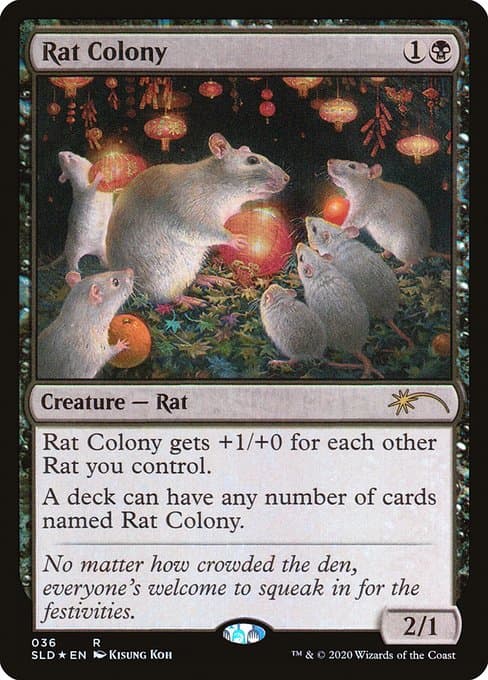 Rat Colony from Secret Lair Drop (Rare)