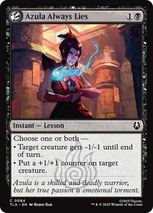 Azula Always Lies (Common)