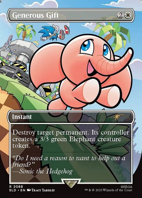 Generous Gift from Secret Lair Drop (Rare)