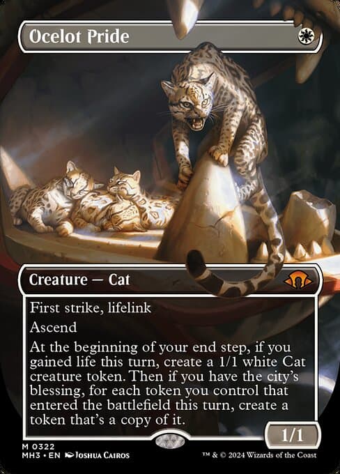 Ocelot Pride from Modern Horizons 3 (Mythic)
