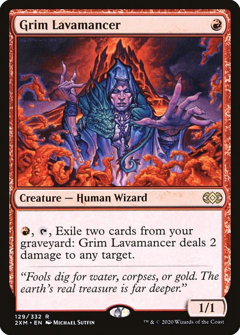 Grim Lavamancer from Double Masters (Rare)