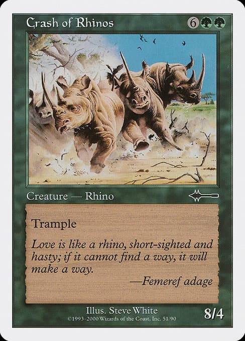 Crash of Rhinos (Common)