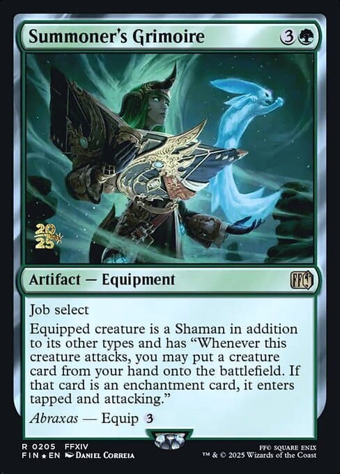 Summoner's Grimoire from Final Fantasy Promos (Rare)