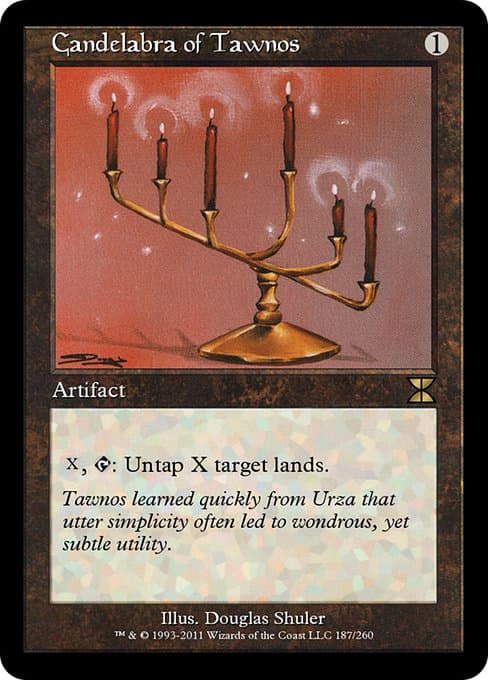 Candelabra of Tawnos from Masters Edition IV (Rare)