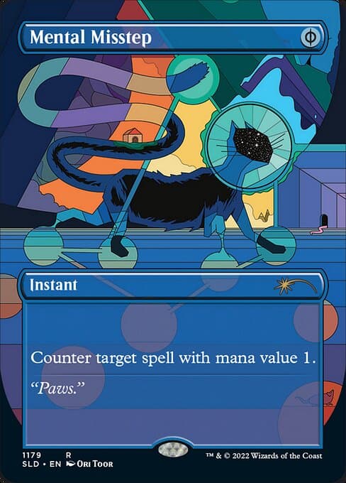 Mental Misstep from Secret Lair Drop (Rare)