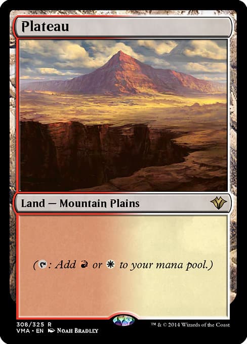 Plateau from Vintage Masters (Rare)