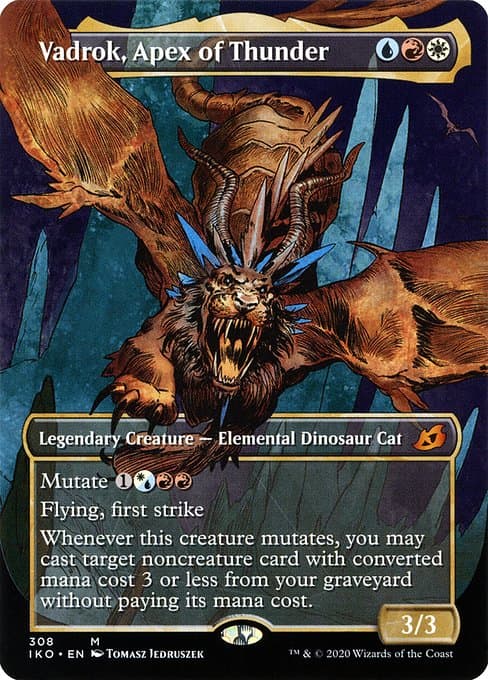 Vadrok, Apex of Thunder from Ikoria: Lair of Behemoths (Mythic)