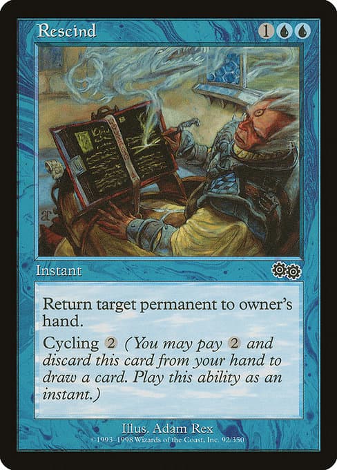 Rescind from Urza's Saga (Common)
