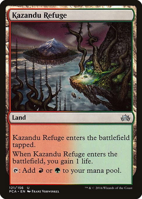 Kazandu Refuge from Planechase Anthology (Uncommon)
