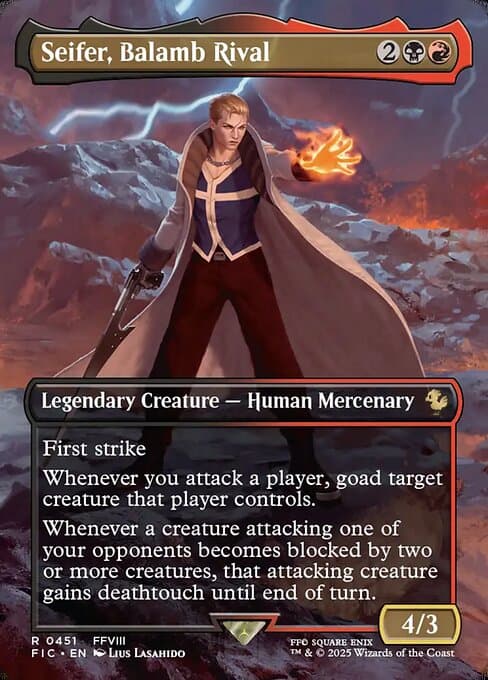 Seifer, Balamb Rival (Rare)