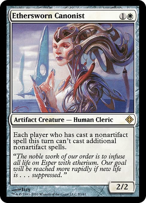 Ethersworn Canonist from Magic Online Theme Decks (Rare)