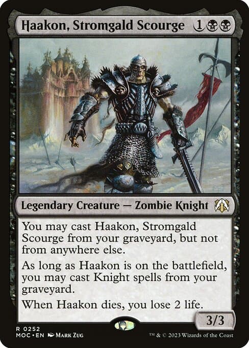 Haakon, Stromgald Scourge (Rare)