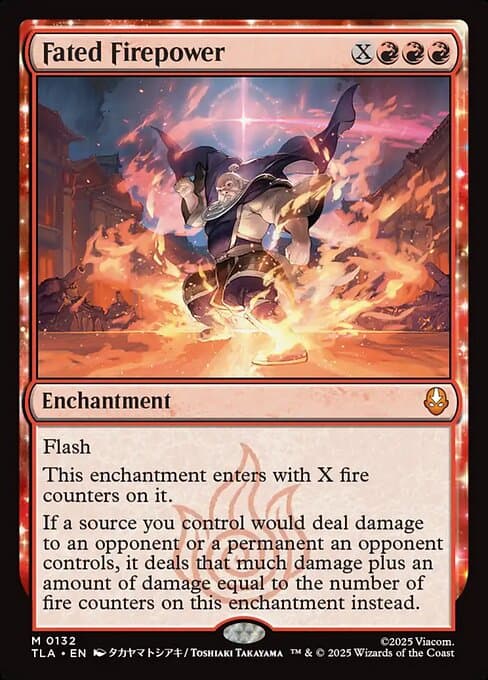 Fated Firepower from Avatar: The Last Airbender (Mythic)