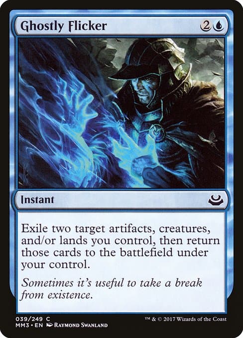 Ghostly Flicker from Modern Masters 2017 (Common)