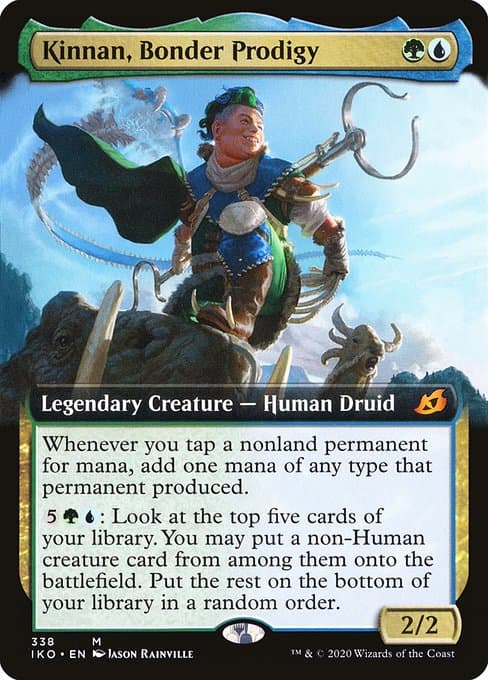 Kinnan, Bonder Prodigy from Ikoria: Lair of Behemoths (Mythic)