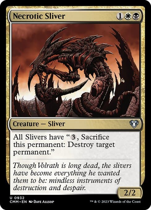 Necrotic Sliver (Uncommon)