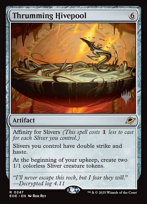 Thrumming Hivepool from Edge of Eternities Promos (Rare)