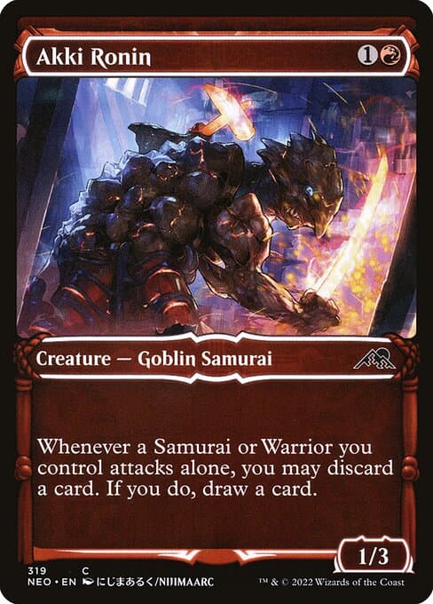 Akki Ronin from Kamigawa: Neon Dynasty (Common)