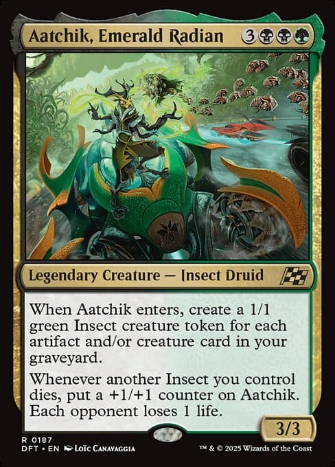 Aatchik, Emerald Radian from Aetherdrift (Rare)