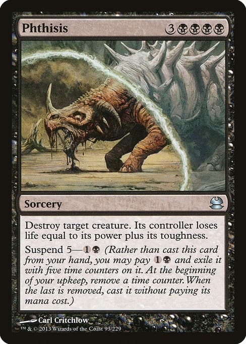 Phthisis from Modern Masters (Uncommon)