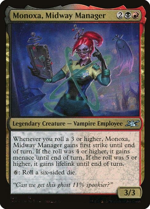 Monoxa, Midway Manager from Unfinity (Uncommon)