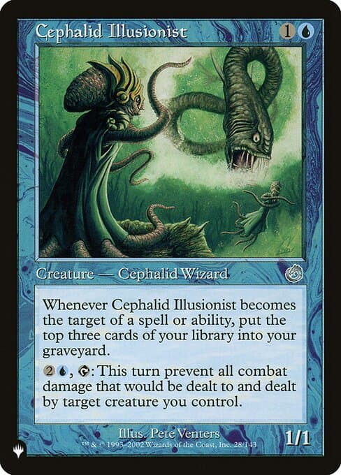 Cephalid Illusionist from The List (Uncommon)
