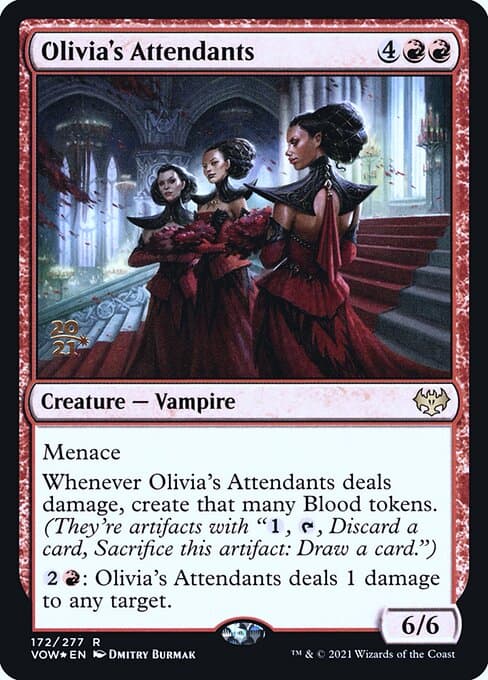 Olivia's Attendants from Innistrad: Crimson Vow Promos (Rare)