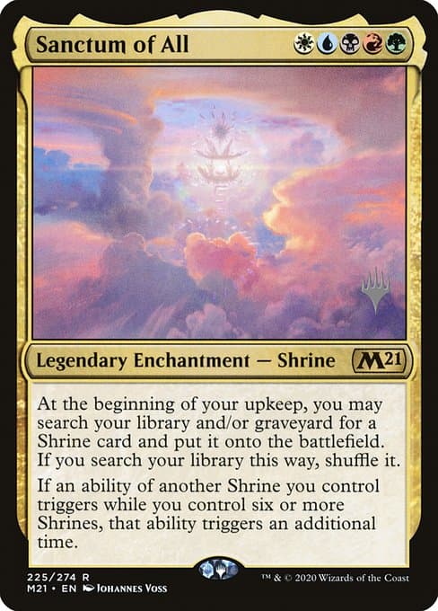 Sanctum of All from Core Set 2021 Promos (Rare)
