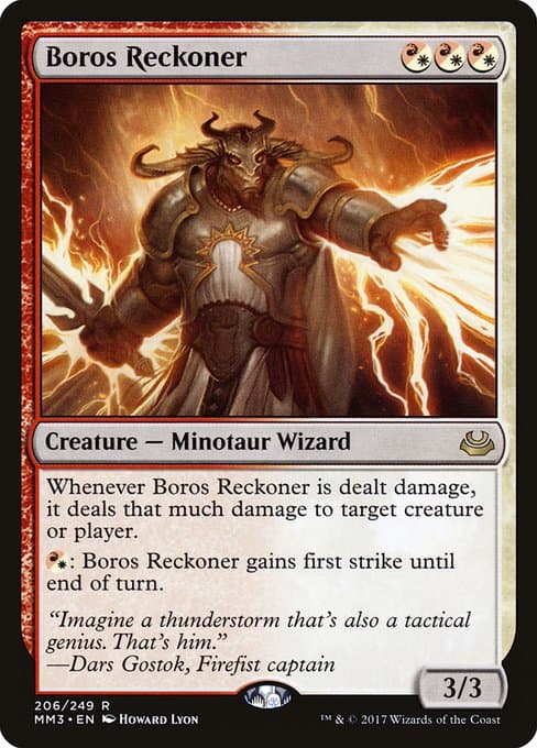 Boros Reckoner from Modern Masters 2017 (Rare)