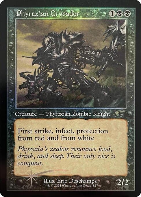 Phyrexian Crusader from Secret Lair Drop (Rare)
