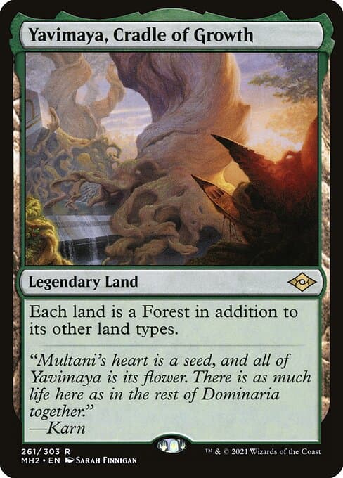 Yavimaya, Cradle of Growth (Rare)