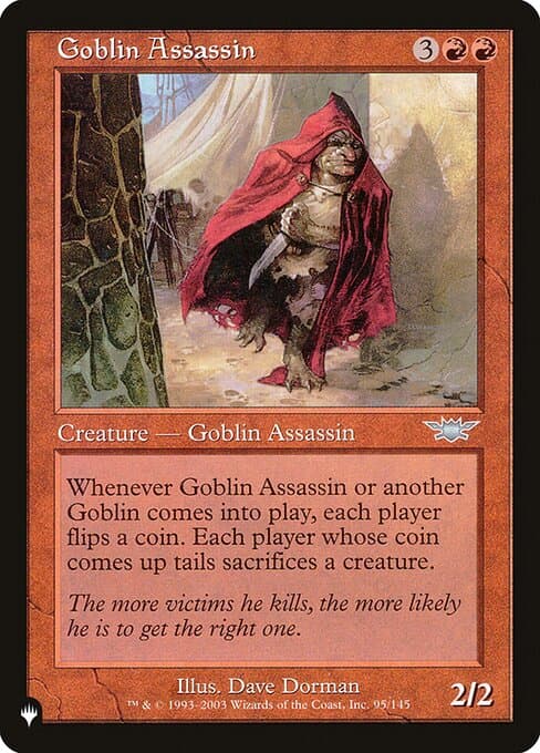 Goblin Assassin from The List (Uncommon)