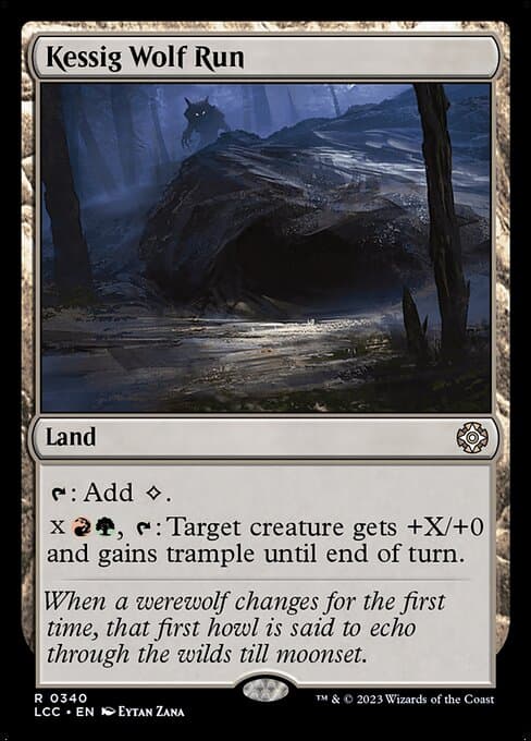 Kessig Wolf Run from The Lost Caverns of Ixalan Commander (Rare)