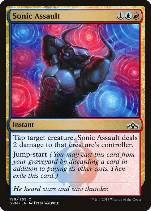 Sonic Assault from Guilds of Ravnica (Common)