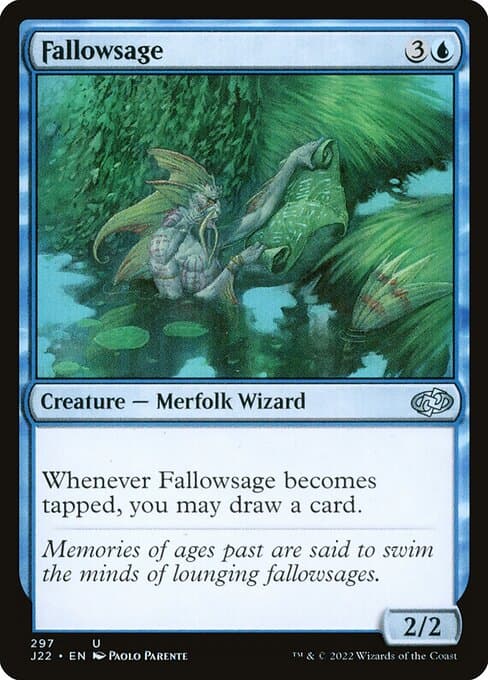 Fallowsage from Jumpstart 2022 (Uncommon)