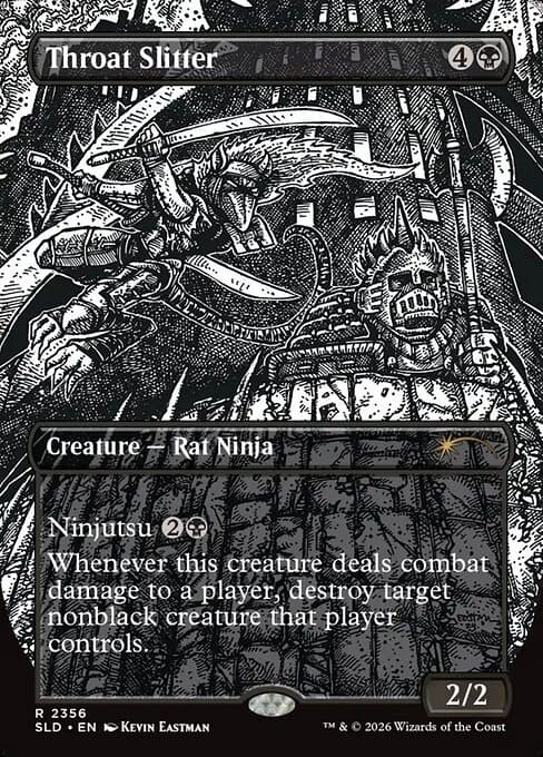 Throat Slitter from Secret Lair Drop (Rare)