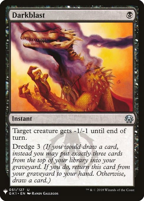 Darkblast from The List (Uncommon)