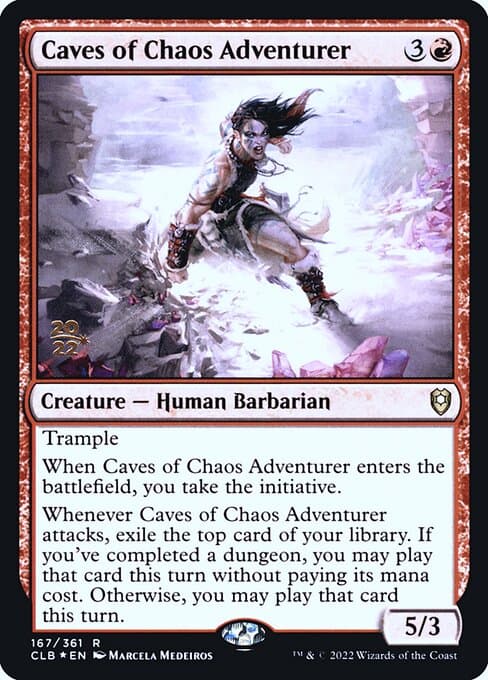 Caves of Chaos Adventurer from Battle for Baldur's Gate Promos (Rare)