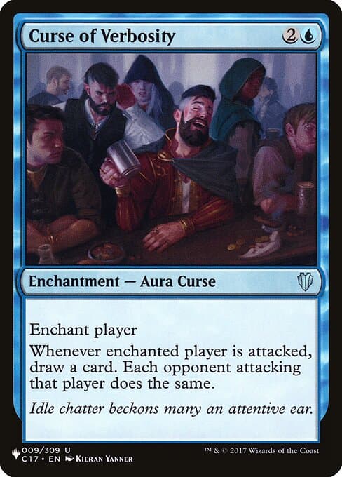 Curse of Verbosity from The List (Uncommon)
