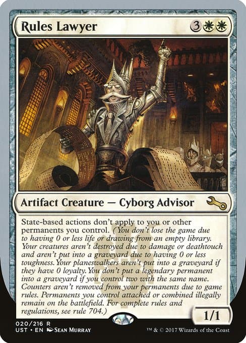 Rules Lawyer from Unstable (Rare)