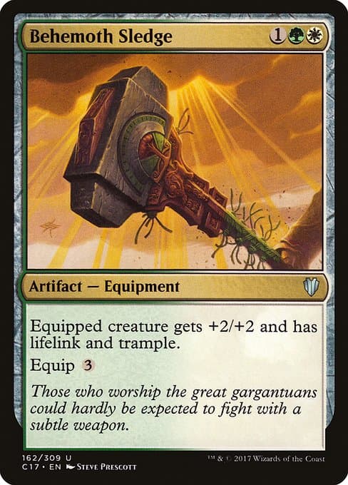 Behemoth Sledge from Commander 2017 (Uncommon)