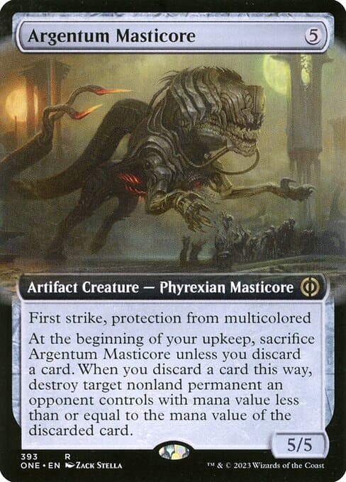 Argentum Masticore from Phyrexia: All Will Be One (Rare)
