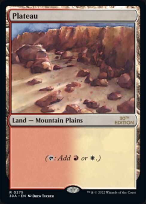 Plateau from 30th Anniversary Edition (Rare)
