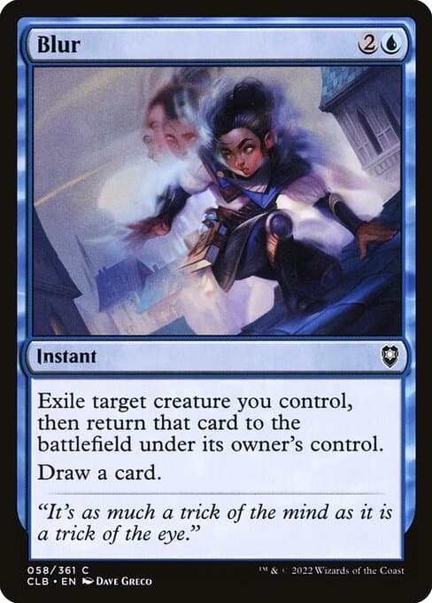 Blur from Commander Legends: Battle for Baldur's Gate (Common)