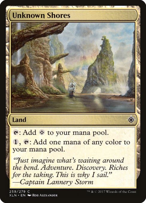 Unknown Shores from Ixalan (Common)