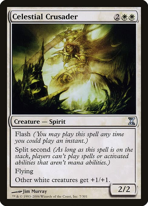 Celestial Crusader from Time Spiral (Uncommon)