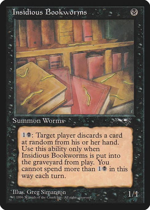 Insidious Bookworms from Alliances (Common)