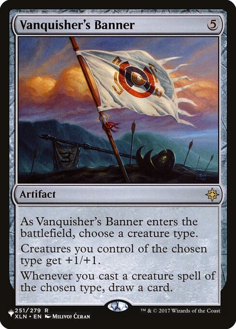 Vanquisher's Banner from The List (Rare)