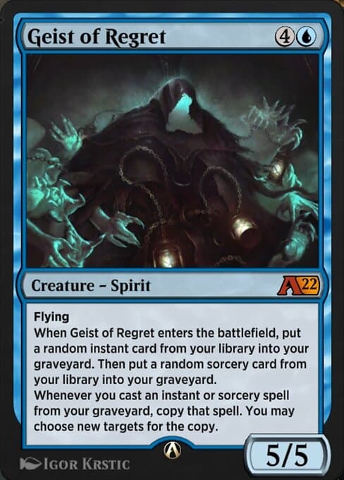 Geist of Regret (Mythic)